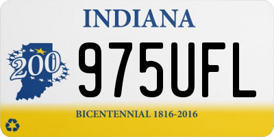 IN license plate 975UFL