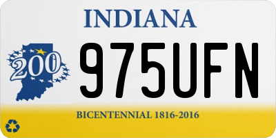 IN license plate 975UFN