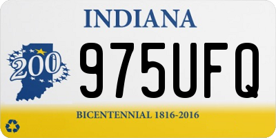 IN license plate 975UFQ