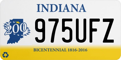 IN license plate 975UFZ