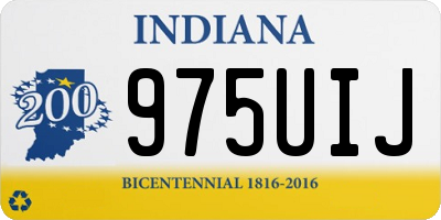 IN license plate 975UIJ