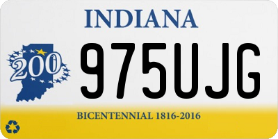 IN license plate 975UJG