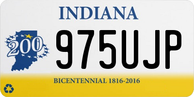 IN license plate 975UJP