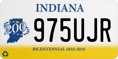 IN license plate 975UJR