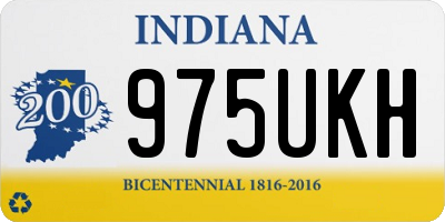 IN license plate 975UKH