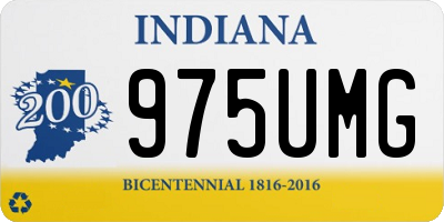IN license plate 975UMG