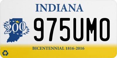 IN license plate 975UMO