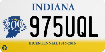 IN license plate 975UQL
