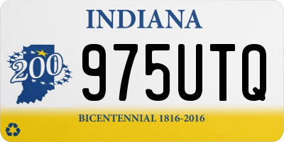 IN license plate 975UTQ