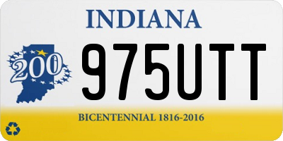 IN license plate 975UTT