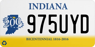 IN license plate 975UYD