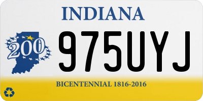 IN license plate 975UYJ
