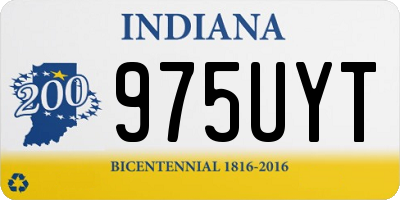 IN license plate 975UYT