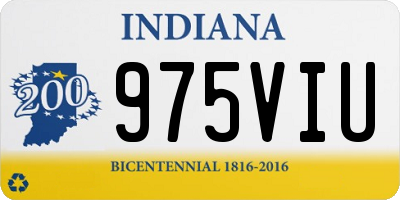IN license plate 975VIU