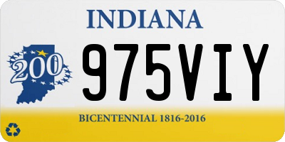 IN license plate 975VIY