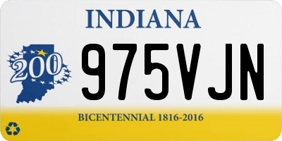 IN license plate 975VJN