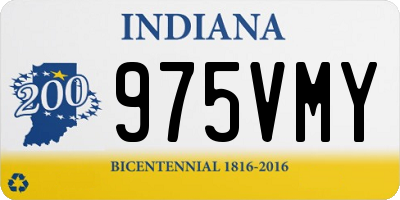 IN license plate 975VMY