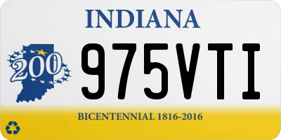 IN license plate 975VTI