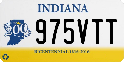 IN license plate 975VTT