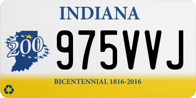 IN license plate 975VVJ
