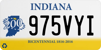 IN license plate 975VYI