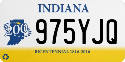 IN license plate 975YJQ
