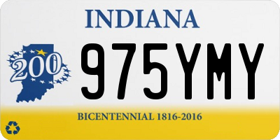 IN license plate 975YMY