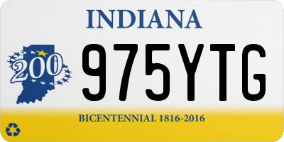 IN license plate 975YTG