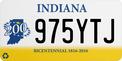 IN license plate 975YTJ