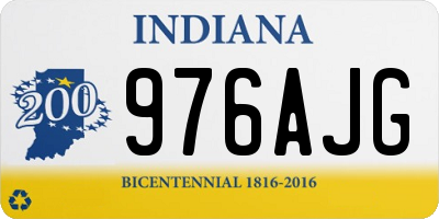 IN license plate 976AJG