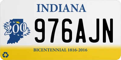 IN license plate 976AJN