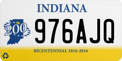 IN license plate 976AJQ