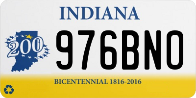 IN license plate 976BNO