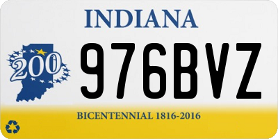 IN license plate 976BVZ