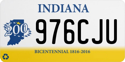 IN license plate 976CJU