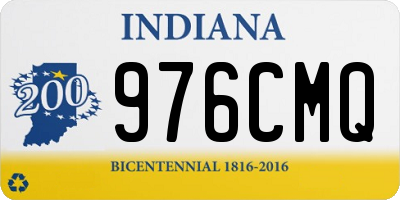 IN license plate 976CMQ