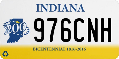 IN license plate 976CNH