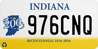 IN license plate 976CNQ