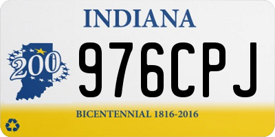IN license plate 976CPJ