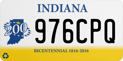IN license plate 976CPQ