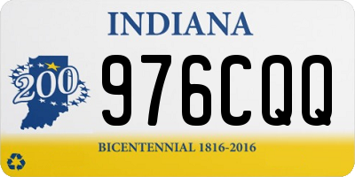 IN license plate 976CQQ