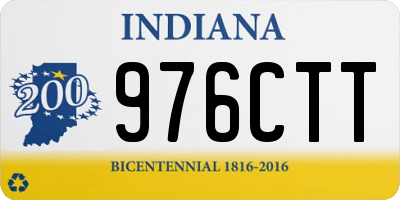 IN license plate 976CTT