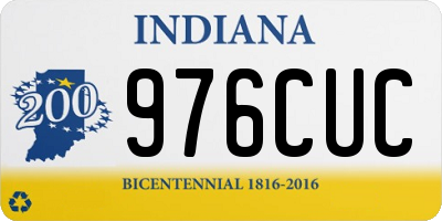 IN license plate 976CUC