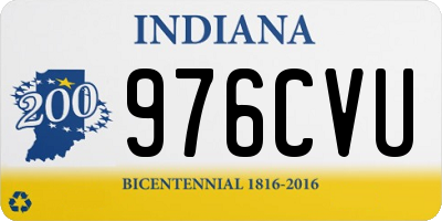 IN license plate 976CVU