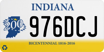 IN license plate 976DCJ