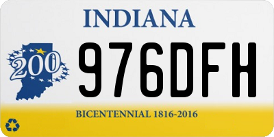 IN license plate 976DFH
