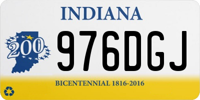 IN license plate 976DGJ