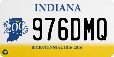 IN license plate 976DMQ