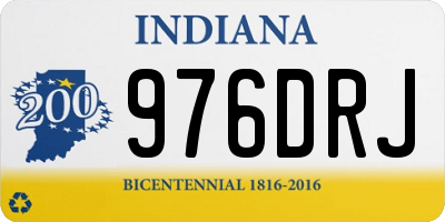 IN license plate 976DRJ