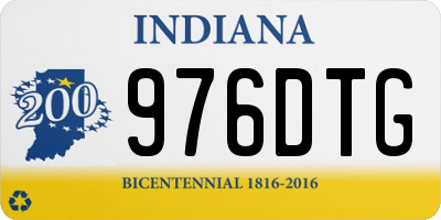 IN license plate 976DTG